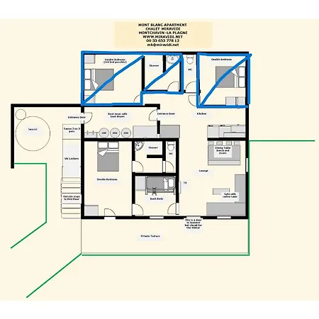 Miravidi, Montchavin-la Plagne, Jacuzzi & Sauna Apartamento