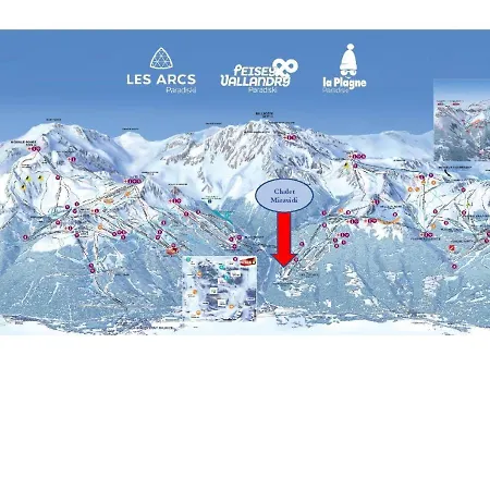 Miravidi, Montchavin-la Plagne, Jacuzzi & Sauna لا بلاني
